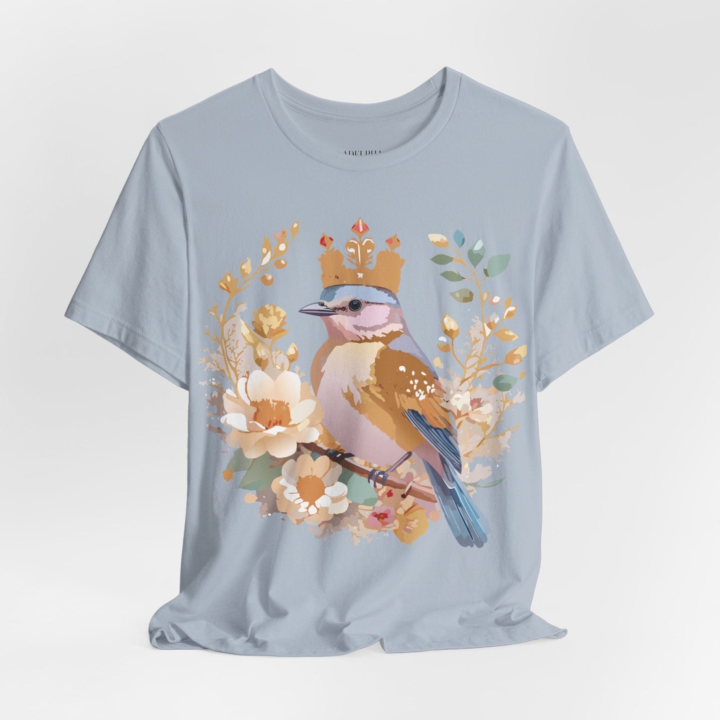 Medallion Graphic Unisex 100 Cotton Vintage Animal Medal Artwork Tee 19