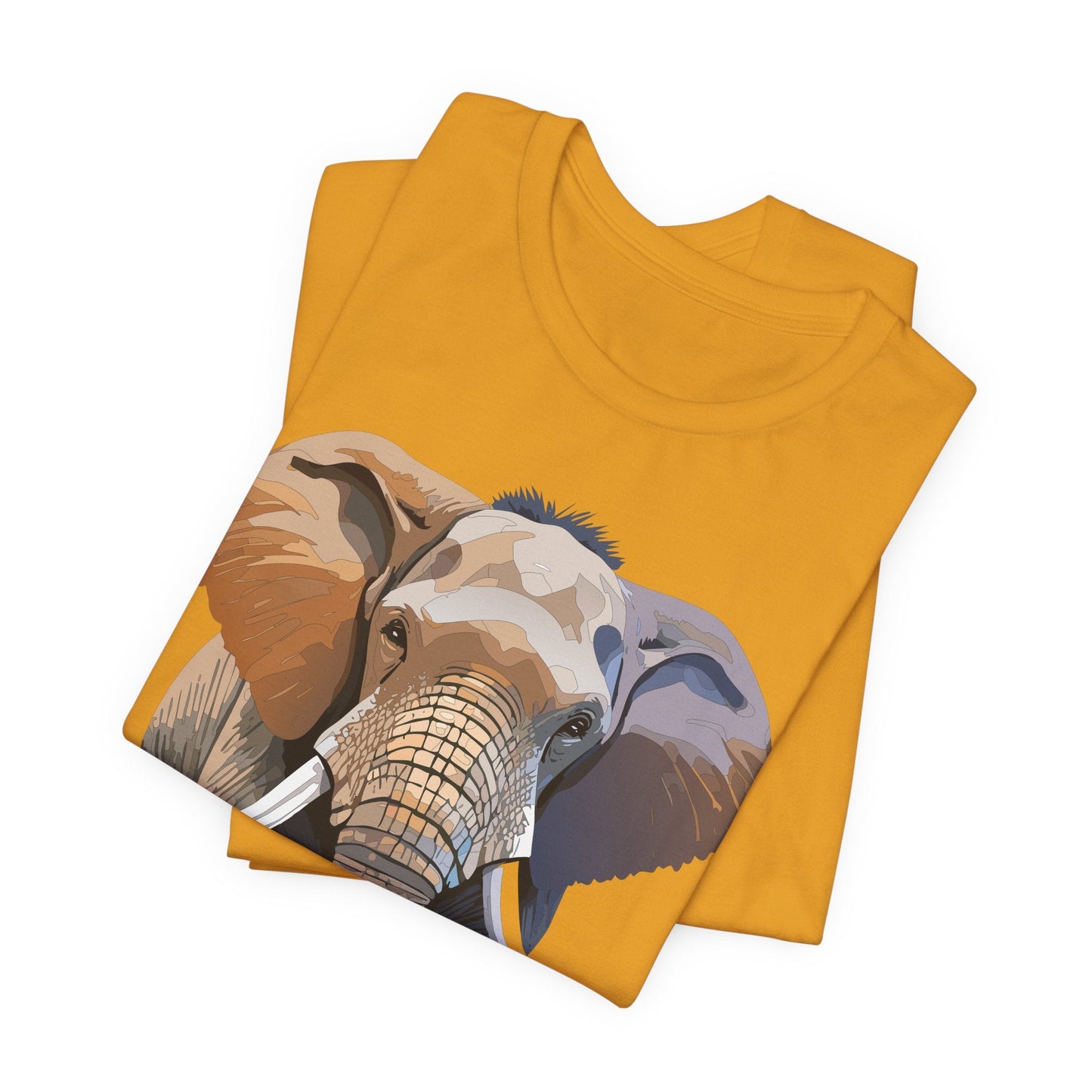 Unisex Animal Art Design Tee Shirt With Wildlife Animals Short Sleeve Everyday Comfort