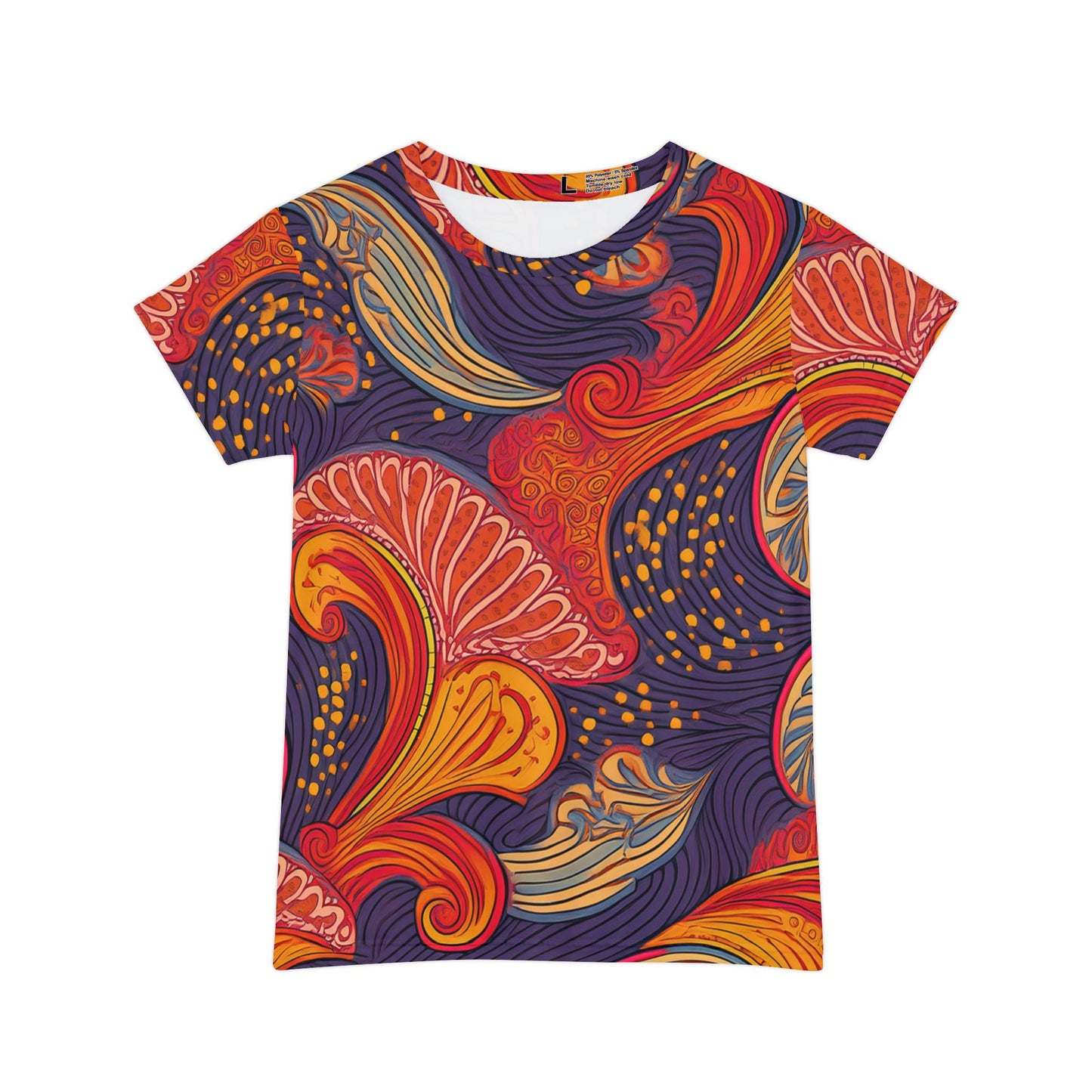 Abstract Print Shirt, Shirt with Abstract Print