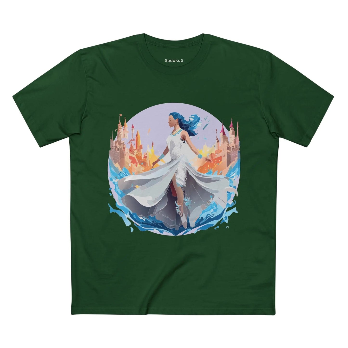 Dancer Graphic Unisex 100 Cotton Staple Tee 3