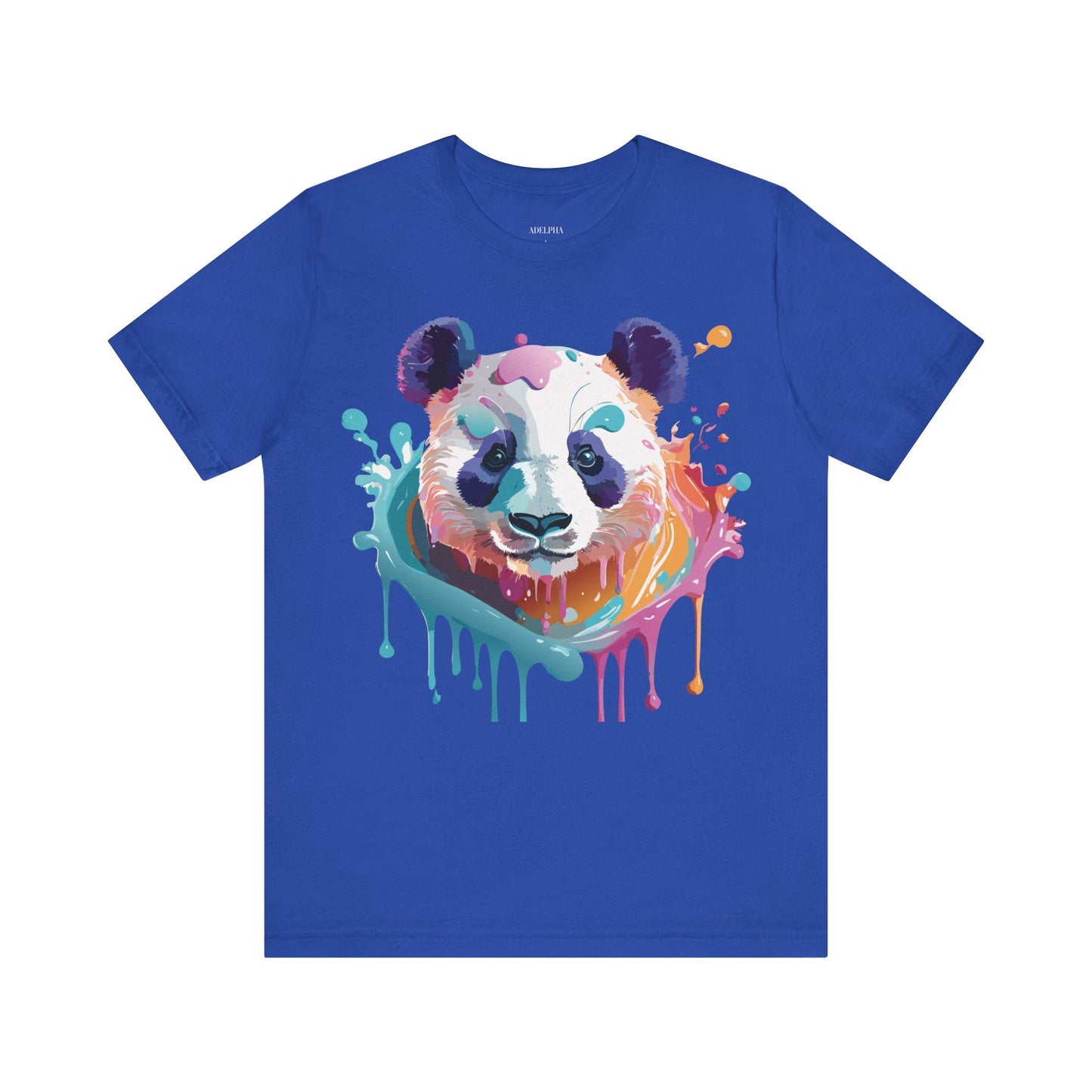 Panda Graphic Unisex 100 Cotton Vintage Art with Animal T-Shirt 12
