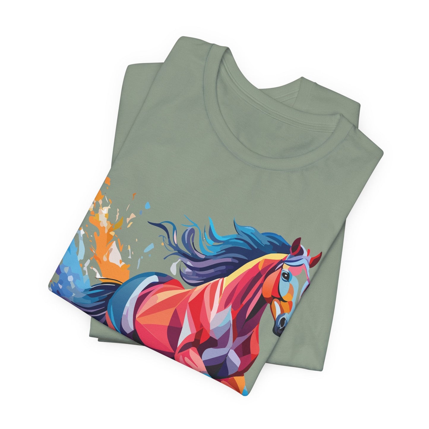 Unisex Animal Shirt Art Design Tee With Animals Wild Animals Graphic Tee For Everyday Wear