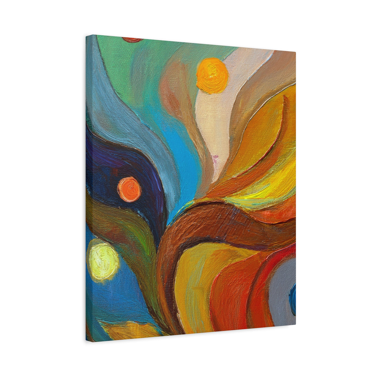 Abstract Oil Painting Print Canvas 20x24,20x30,24x30 24x32,24x36,30x40 32x48,36x48,40x60 Pine-Wood Inner Frame ABS-91