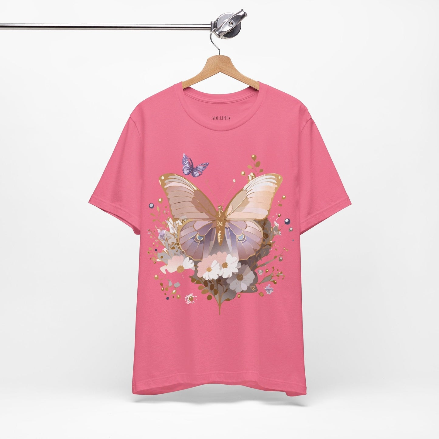 Adelpha Graphic Tee Unisex Jersey Short Sleeve Vintage Inspired Art Design Tee