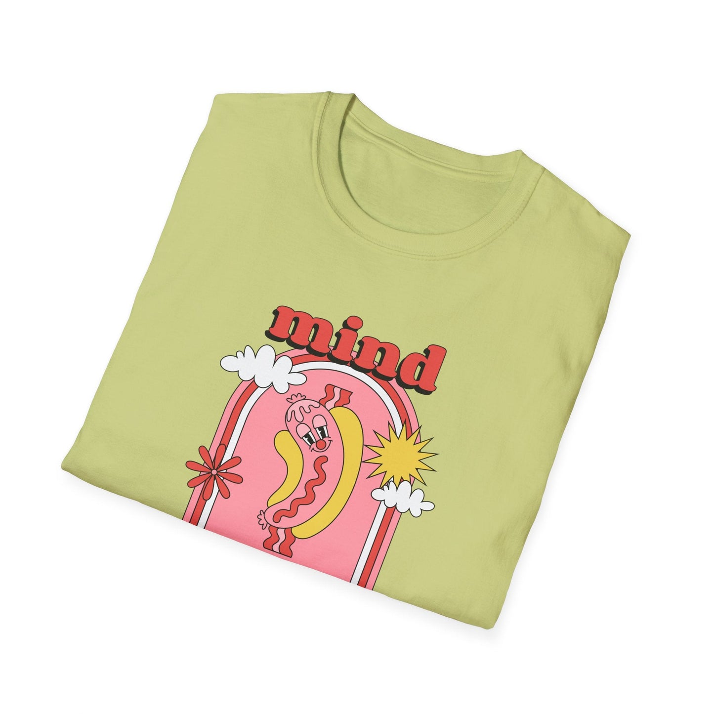 Funny Food T Shirt Unisex Softstyle Gildan 64000 100 Percent Ring Spun Cotton Lightweight Comfort