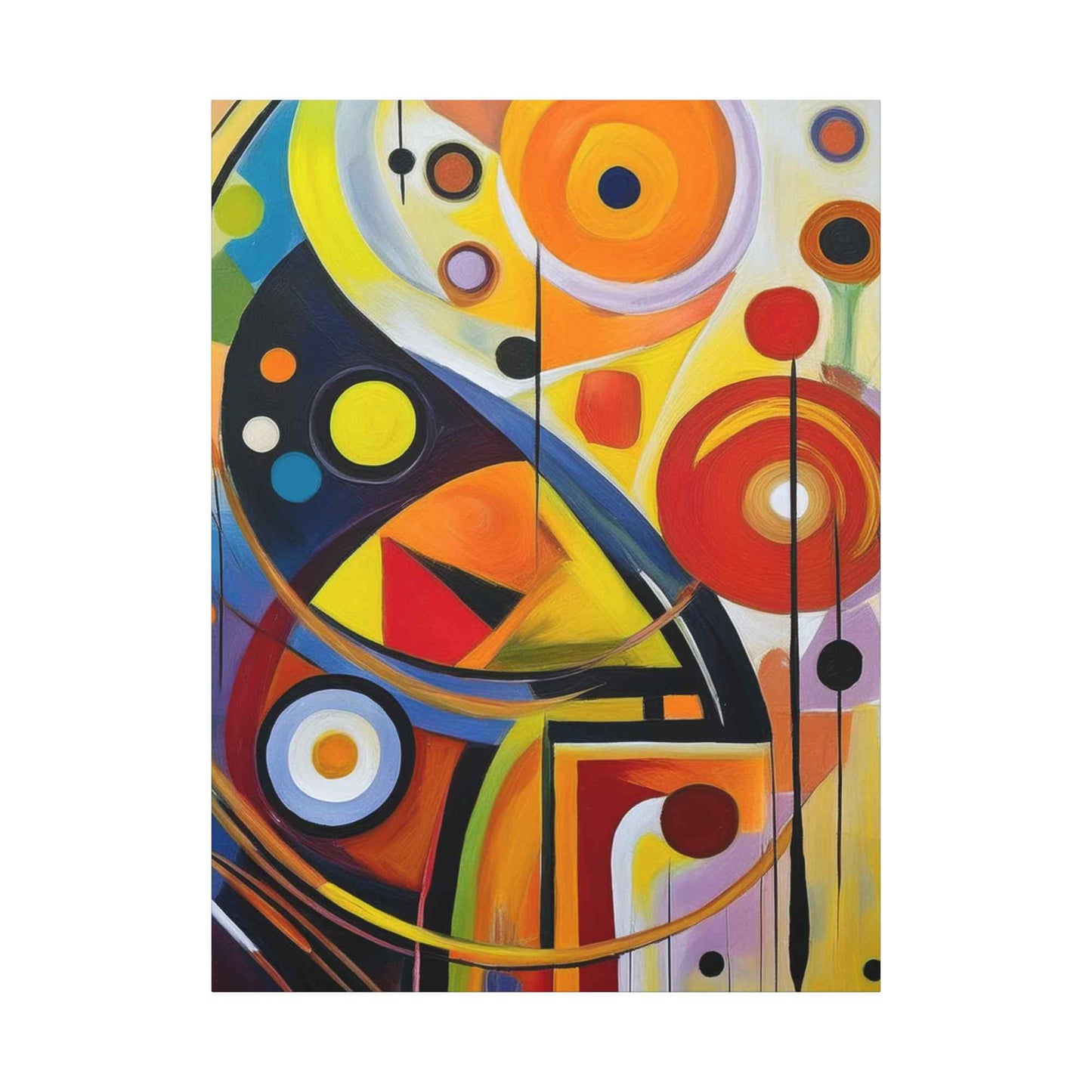Abstract Painting Print Canvas 20x24,20x30,24x30, 24x32,24x36,30x40, 32x48,36x48,40x60 Pine-Wood Inner Frame ABS-7