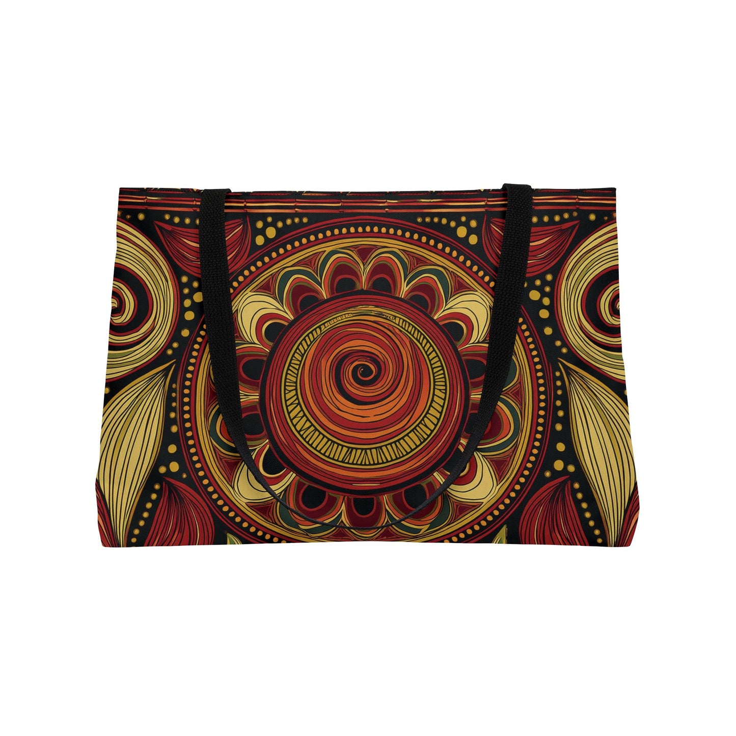 Ornament Print Big Bag High-Quality 100% Spun Poly 24x13 Canvas Art Bag OR-61