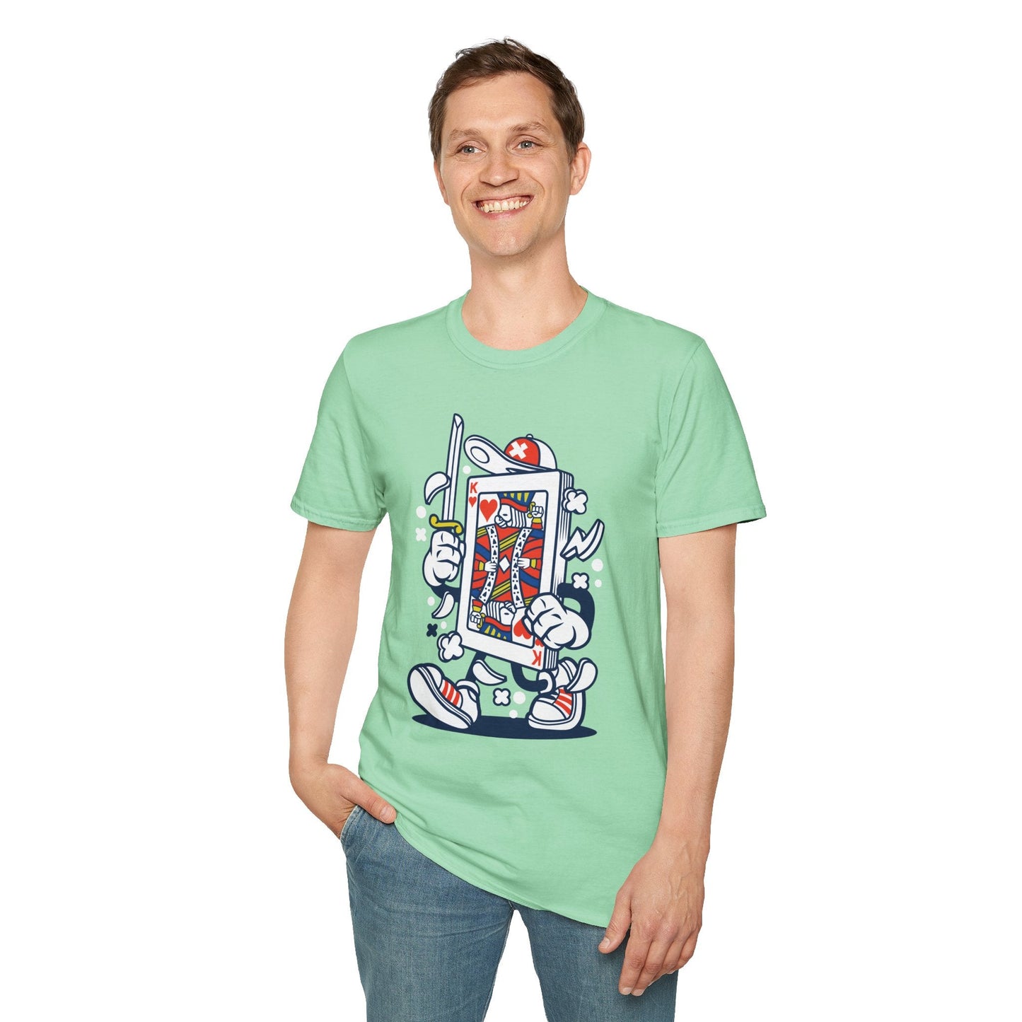 Cartoon T Shirt Animation T Shirt Funny Tee Shirt Unisex Gildan Softstyle 64000 Cotton Comfort