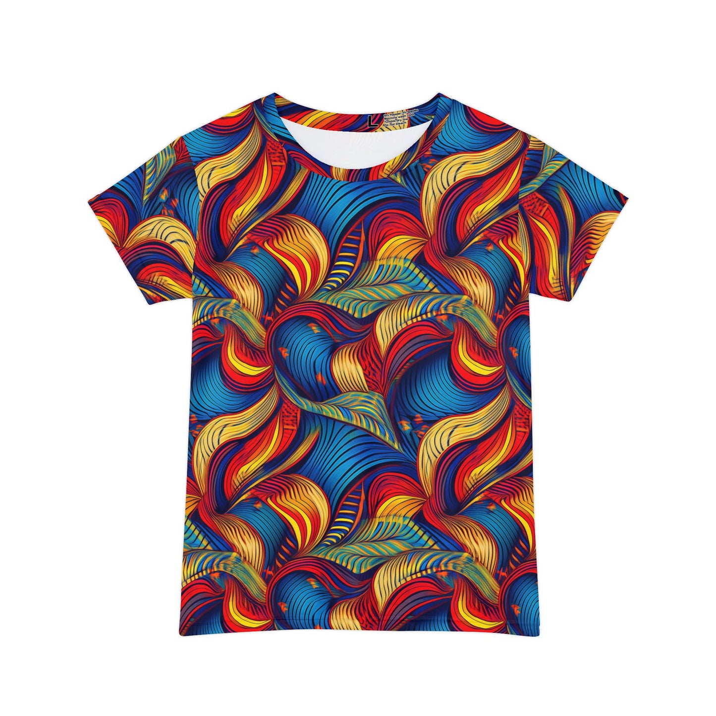 Abstract Print Shirt, Shirt with Abstract Print