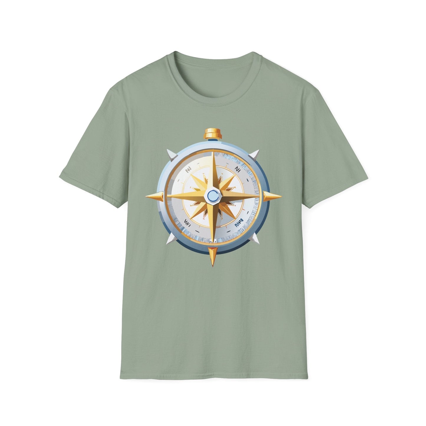 Compass Navigator Graphic Tee Unisex 100 Cotton 15