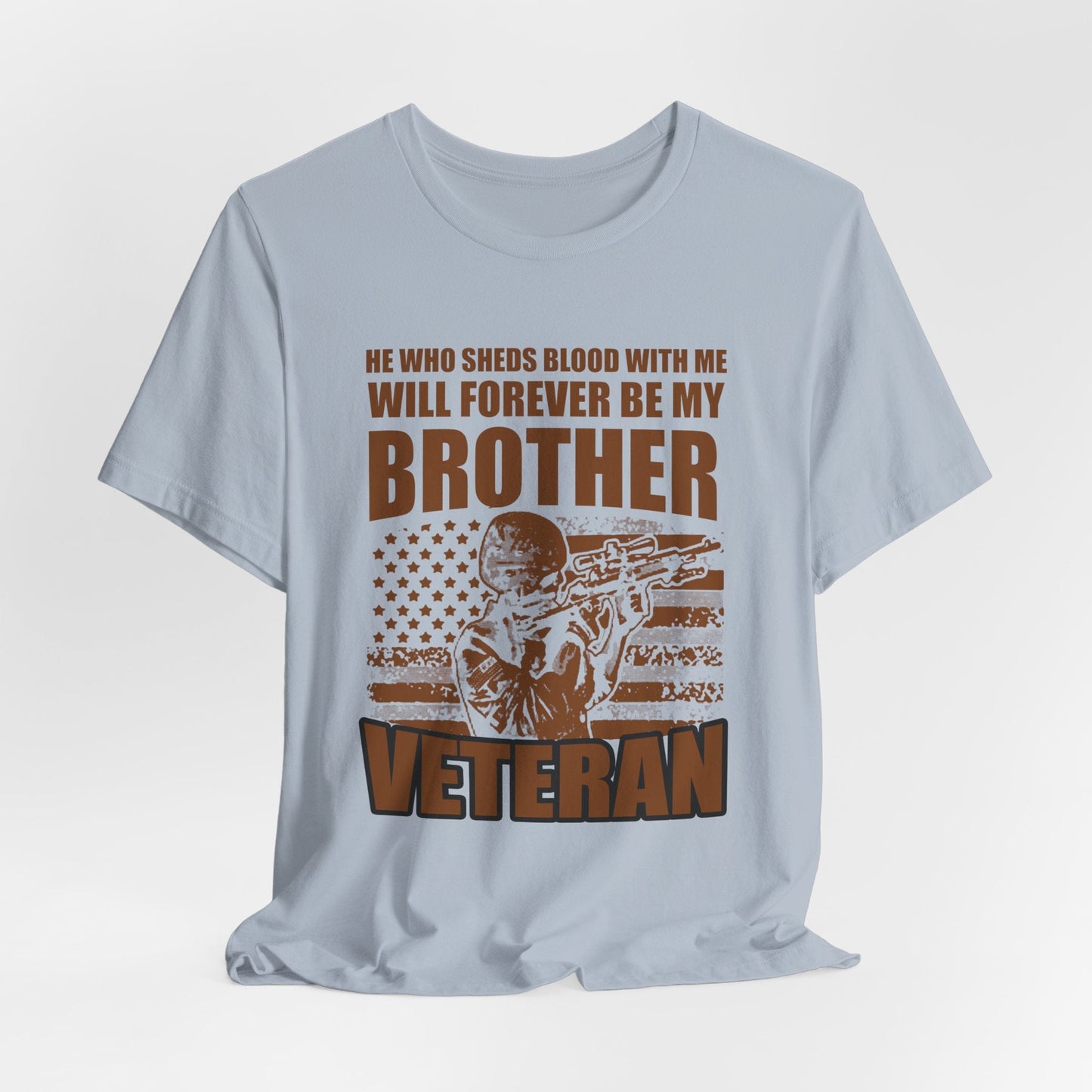 Army Veteran Patriotic Graphic Design Unisex Cotton T-Shirt v47