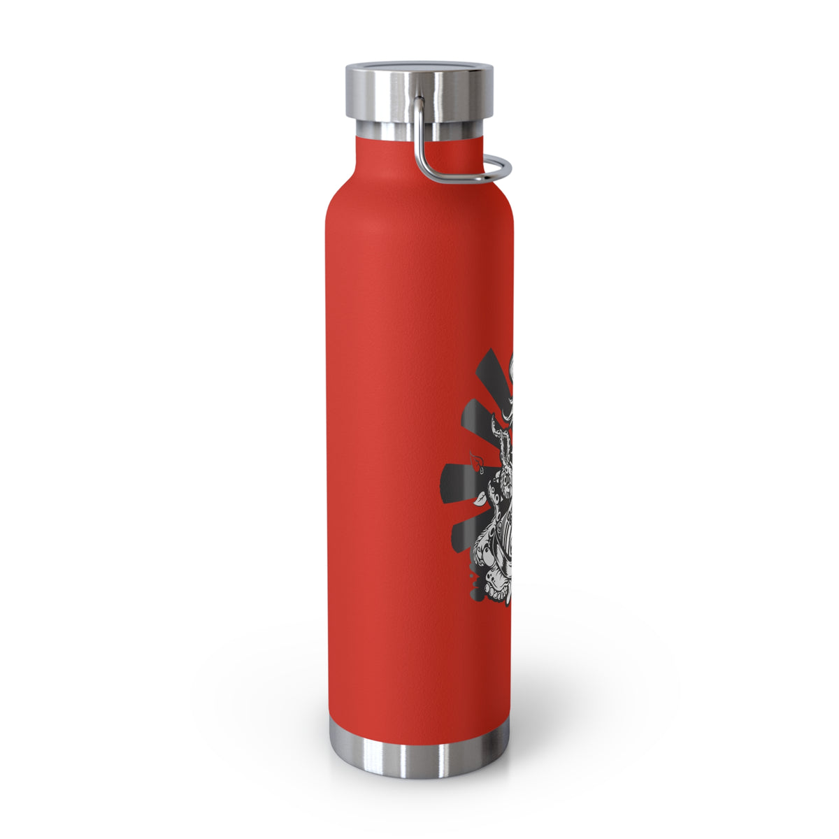 22oz Copper Insulated Water Bottle with Cartoon Design - CV77
