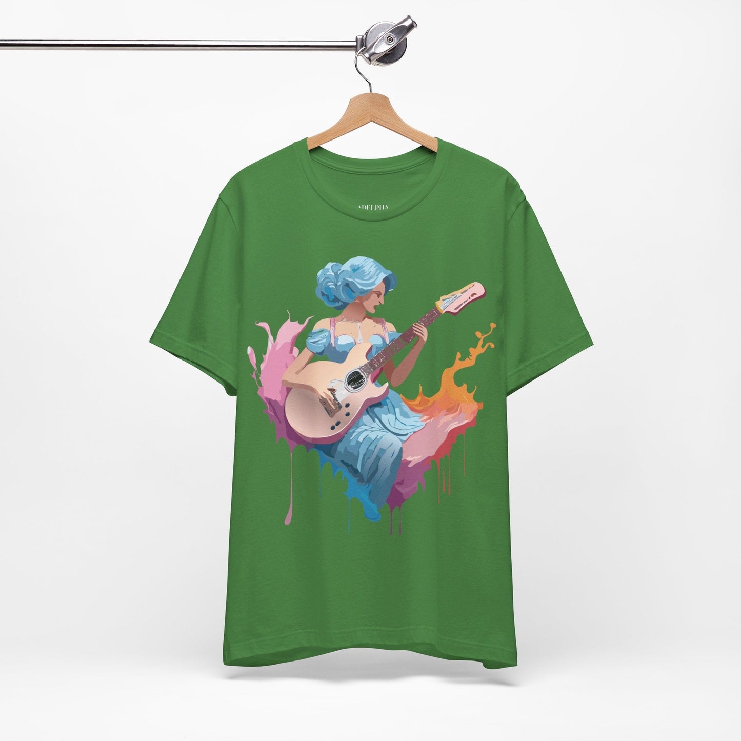 Adelpha Unisex Graphic Tee With Vintage Inspired Art Design Short Sleeve Premium Everyday Wear