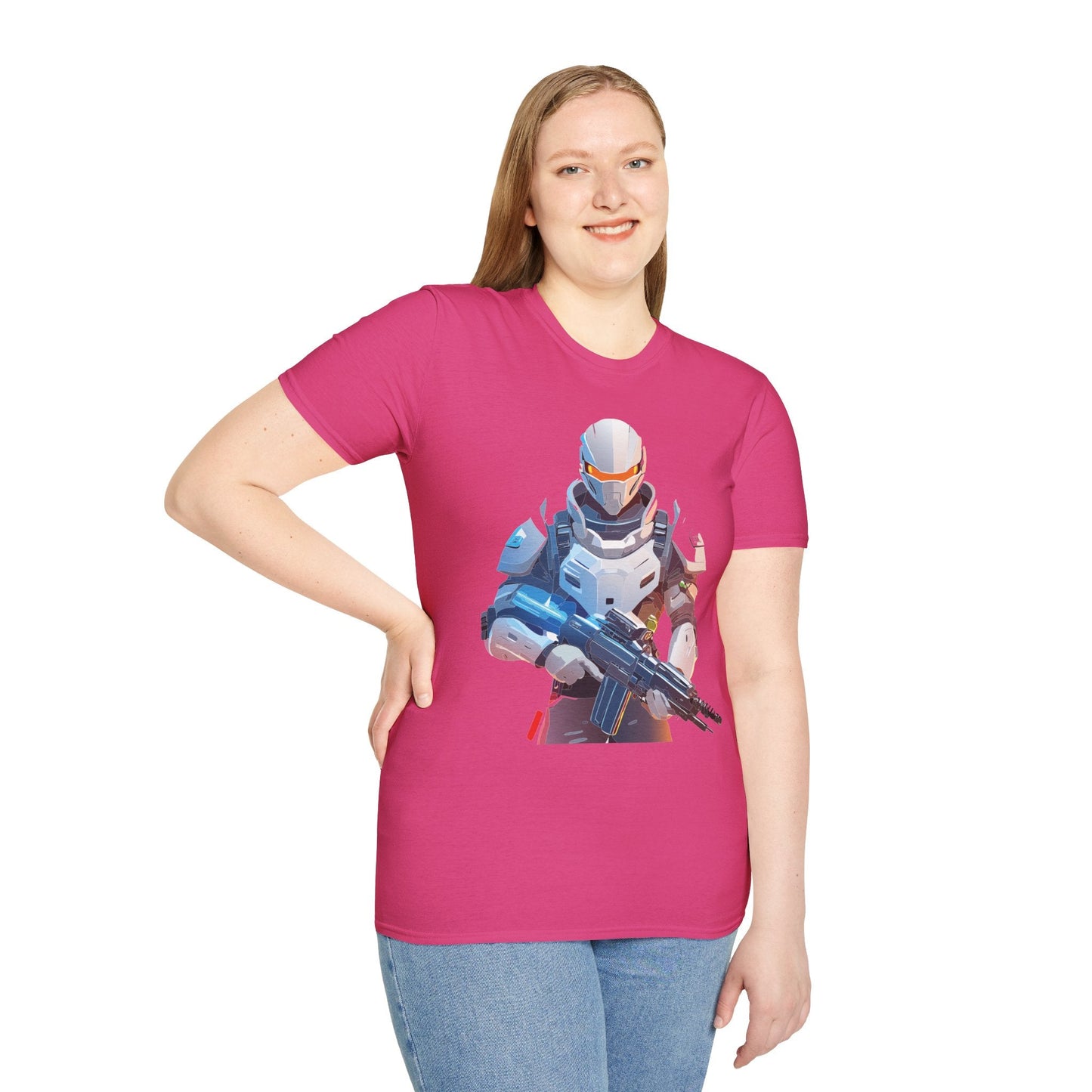 Robocop Graphic Unisex Cotton With Cyber Man Artwork Tee 4