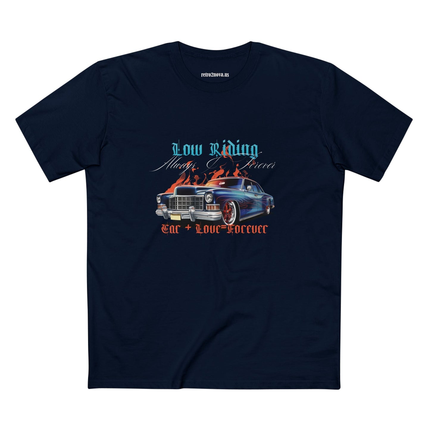 Retro Car Shirt RC28 Vintage Car Tee Unisex Premium Cotton With Original Art Design