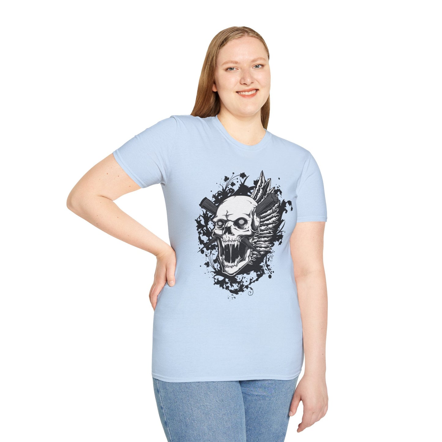 Art Design Graphic Tee Shirt Unisex Softstyle Gildan 64000 100 Percent Ring Spun Cotton