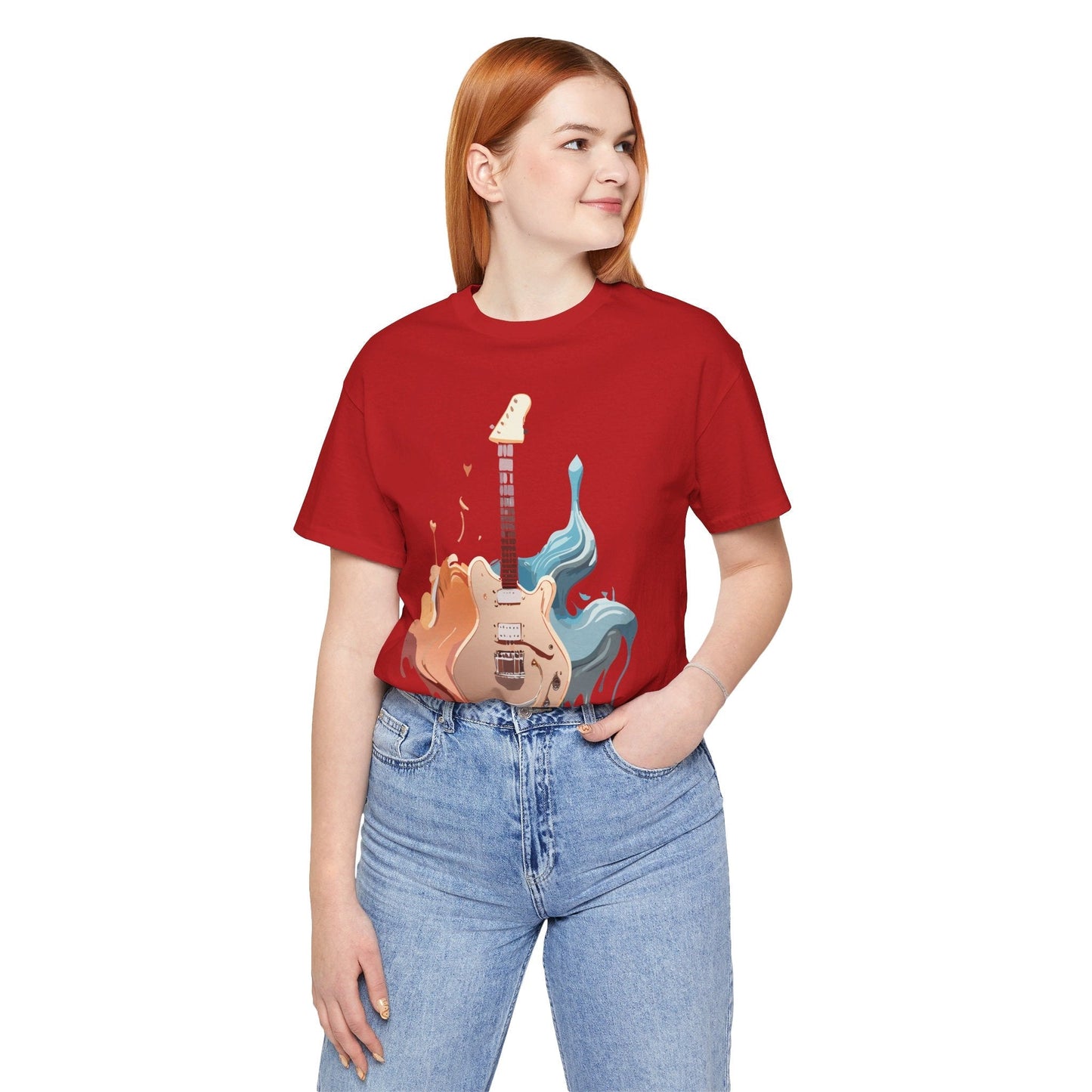 Adelpha Vintage Inspired Graphic Music T Shirt Unisex Short Sleeve Tee For Everyday Wear