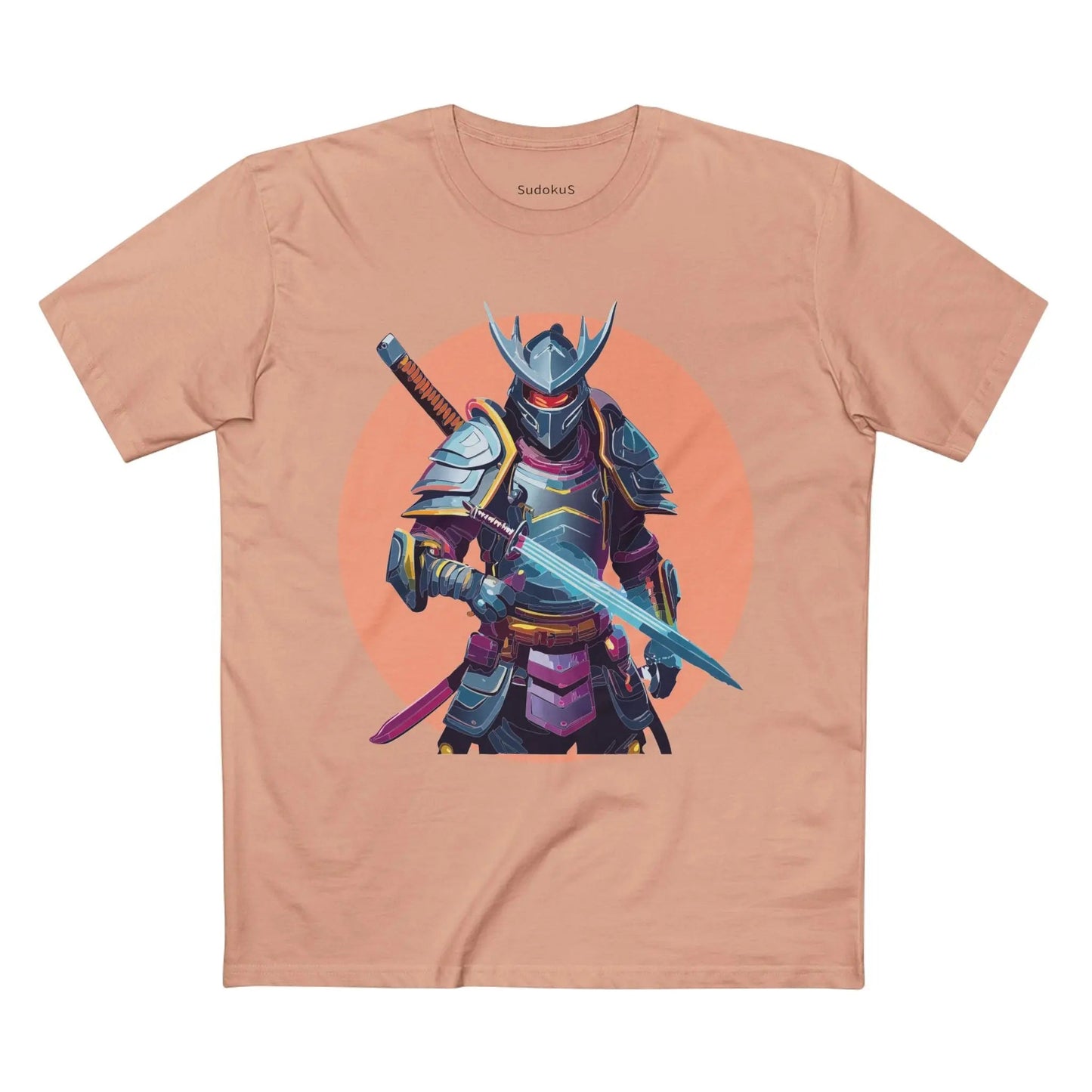 Samurai Graphic Unisex 100 Cotton Staple Tee 7
