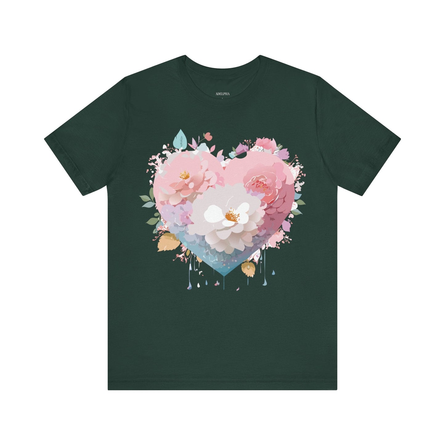 Valentine Graphic Tee Unisex Adelpha Vintage Inspired Art Shirt For Everyday Wear