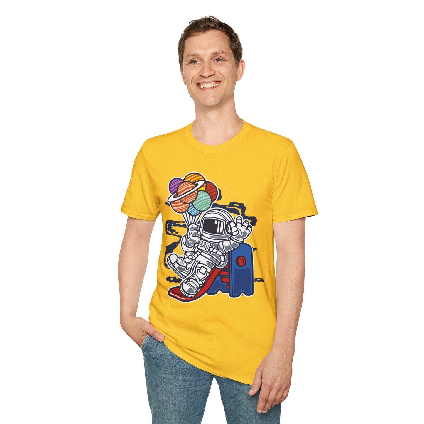 Cartoon T Shirt Animation T Shirt Funny Tee Shirt Unisex Gildan Softstyle 64000 Art Design
