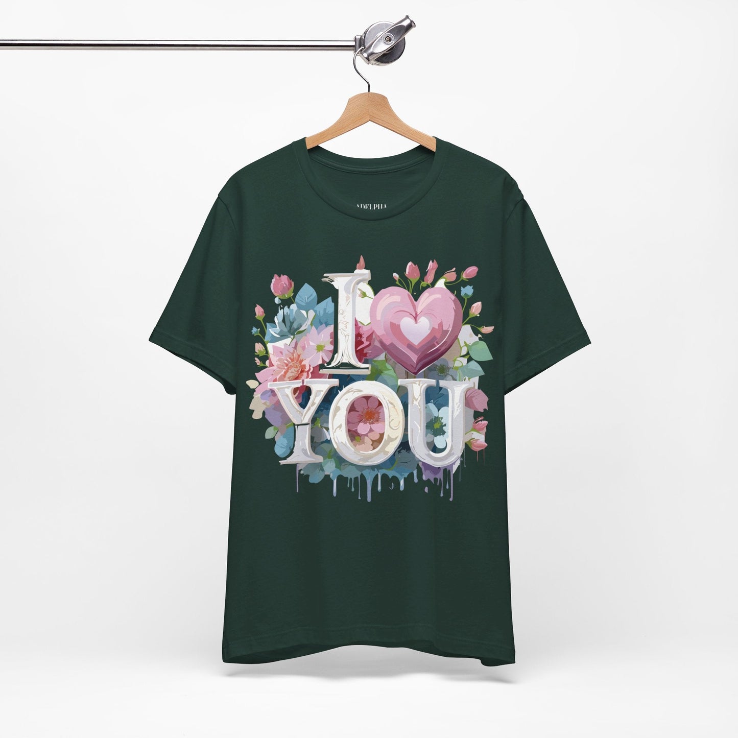 Valentine Graphic Tee Unisex Jersey Short Sleeve Vintage Inspired Art Design Adelpha