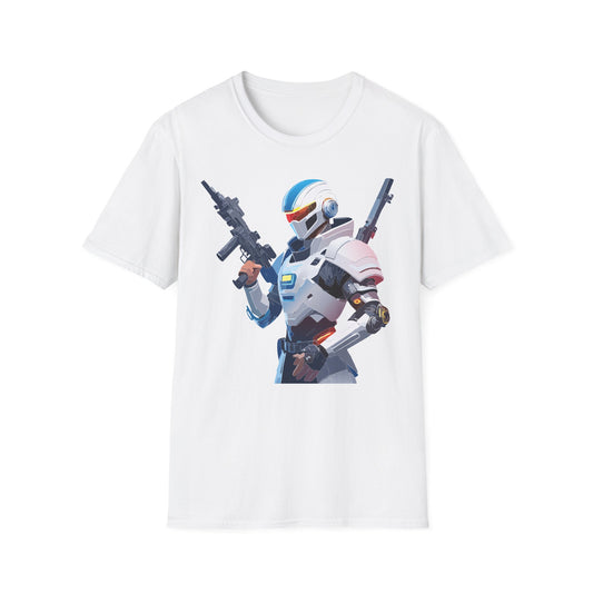 Cartoon Warrior Graphic Tee Gildan Unisex 100 Cotton Tee Shirt c42