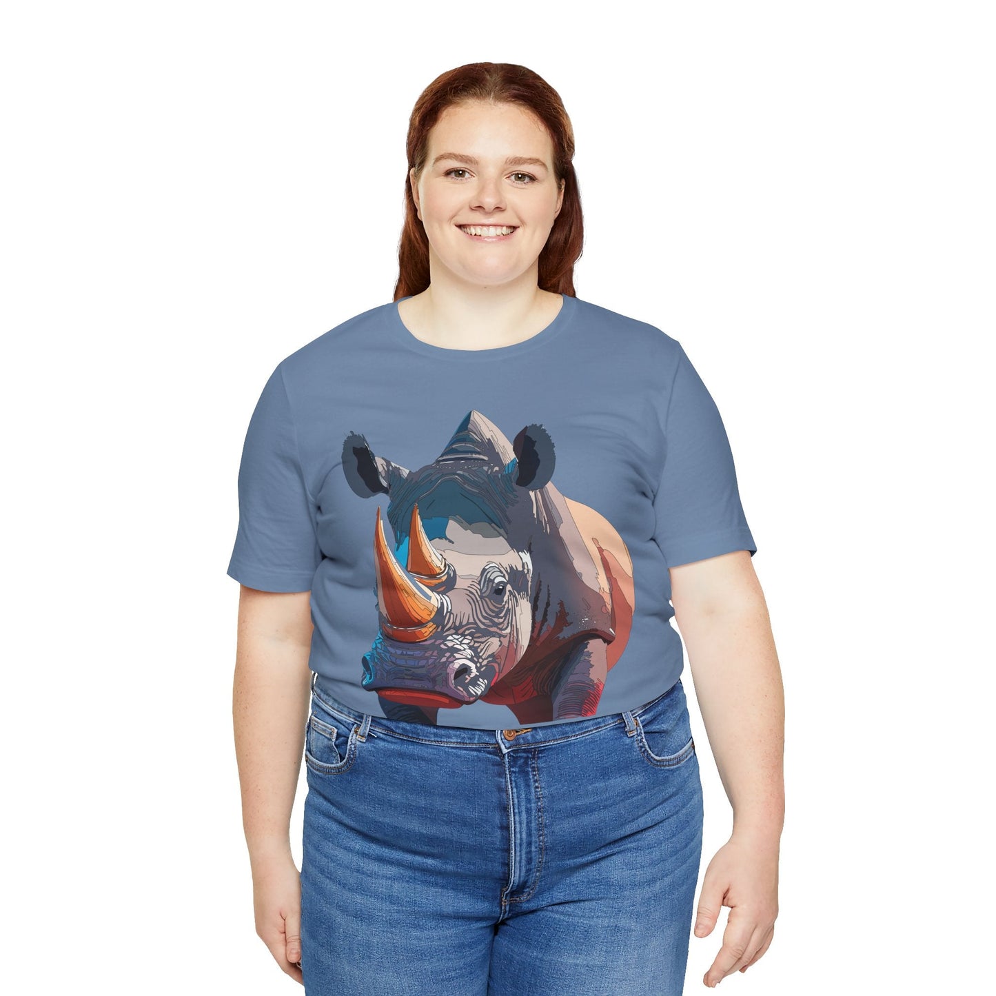 Unisex Animal Shirt Tee With Art Design Wild Animals Gildan Softstyle 64000 Graphic Tee