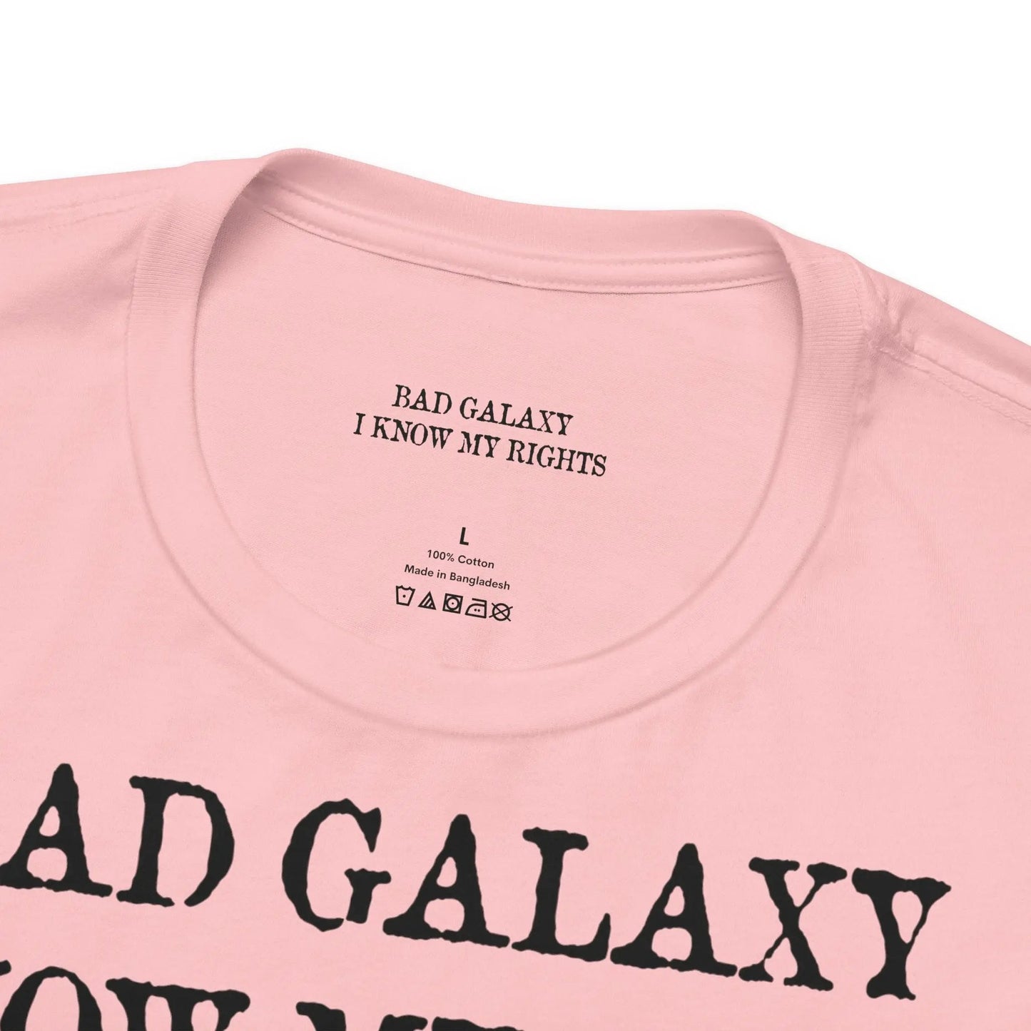 Skull T Shirt From Bad Galaxy Made To Order Cotton Tee With Eco Friendly Inks USA