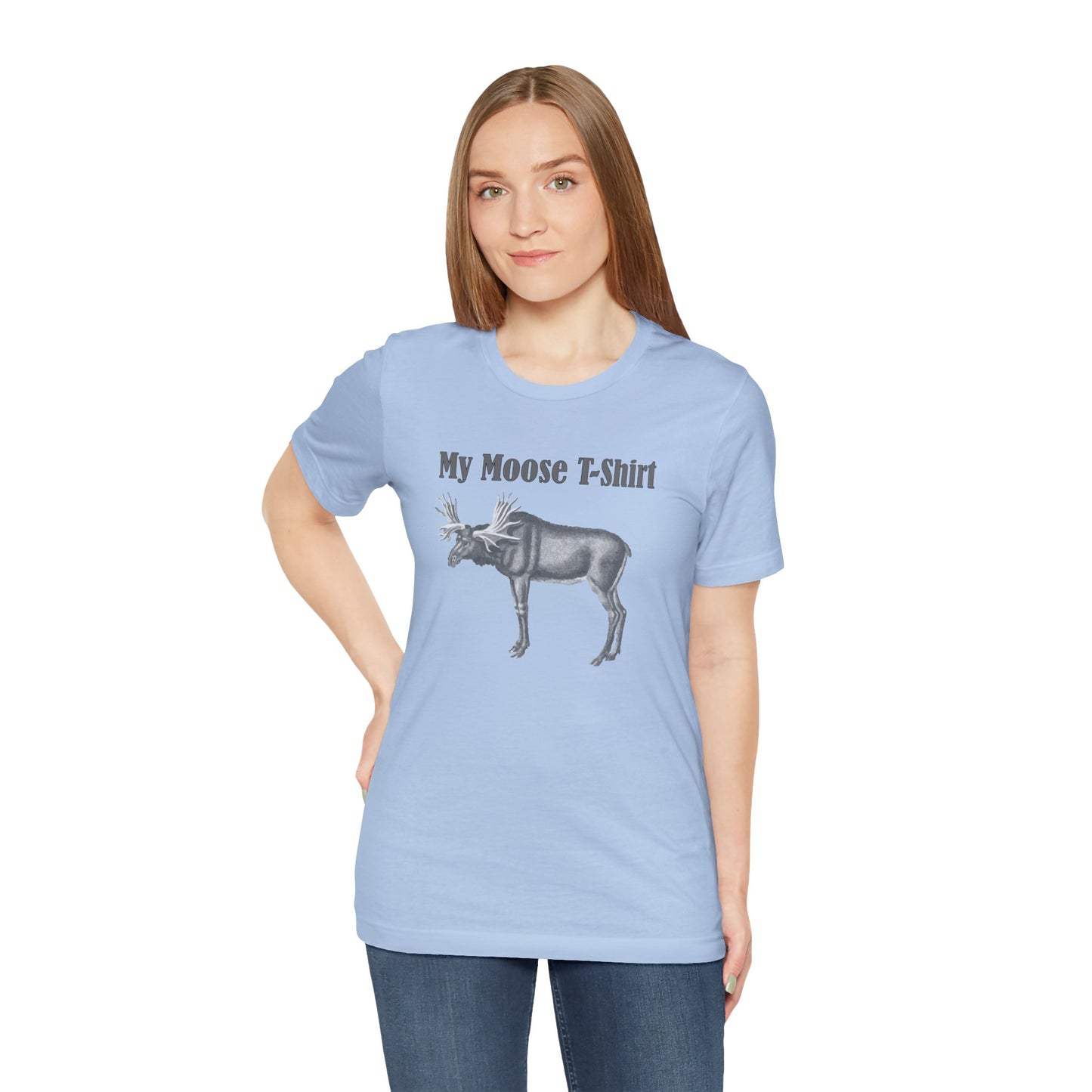 Unisex Cotton Tee Shirt with animals Print