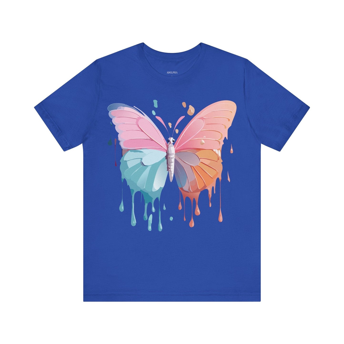 Adelpha Graphic Tee Unisex Short Sleeve Jersey Art Design Vintage Inspired