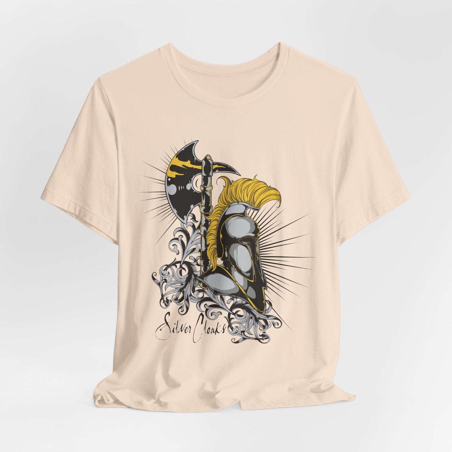 Stylish Armor Graphic Tee, Artistic Tee, Graphic T-Shirt, Artistic Vintage T-Shirt, Vintage Shirt