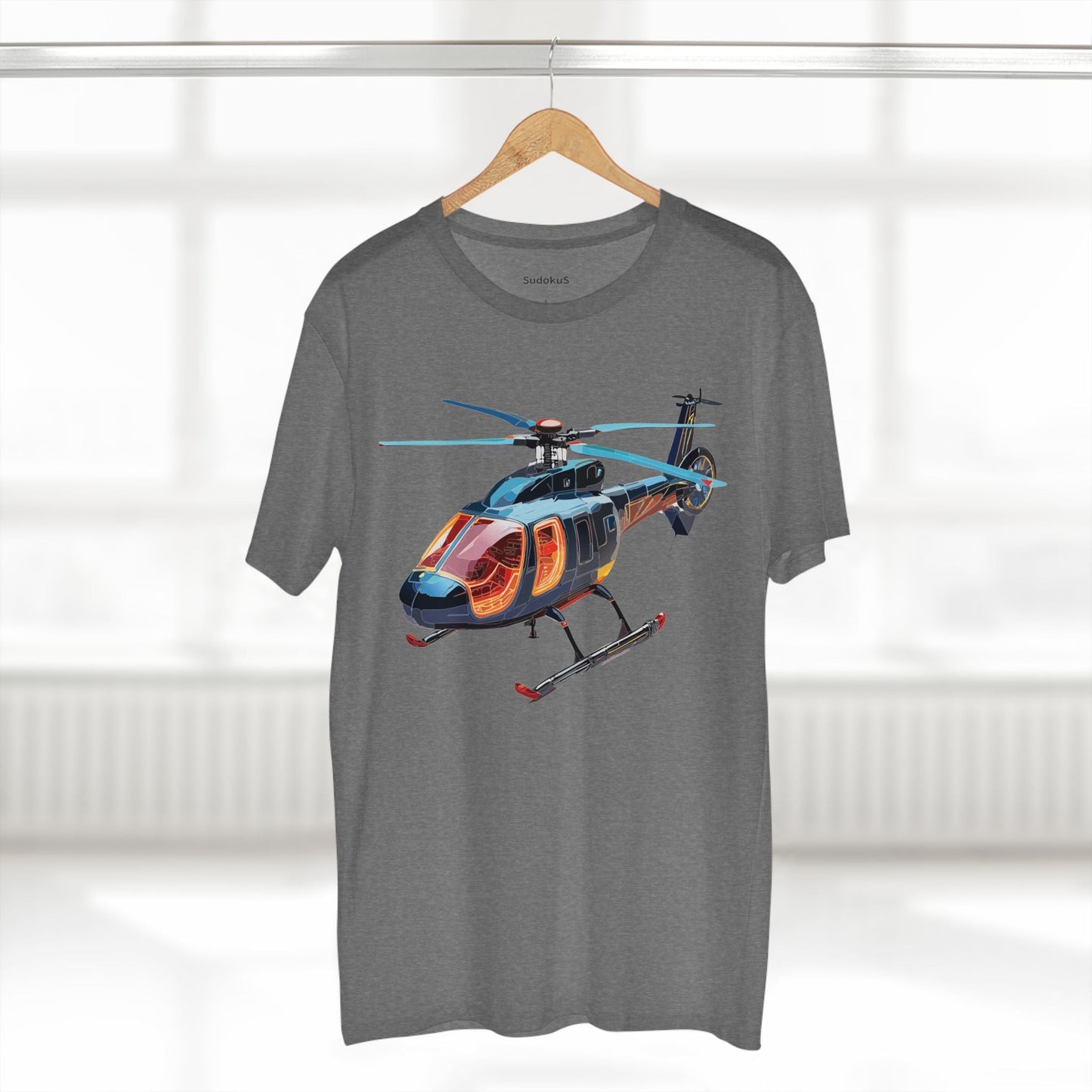 Chopper Graphic Unisex 100 Cotton Staple Tee 12