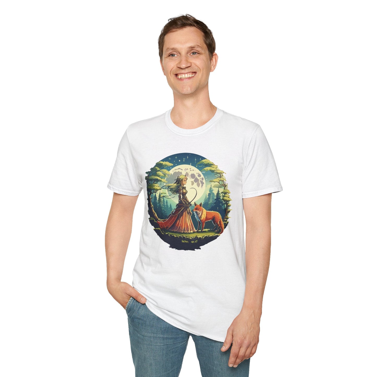 Womens Graphic T Shirt Art Design Tee Softstyle 64000 Gildan Unisex Cotton Comfort Tee