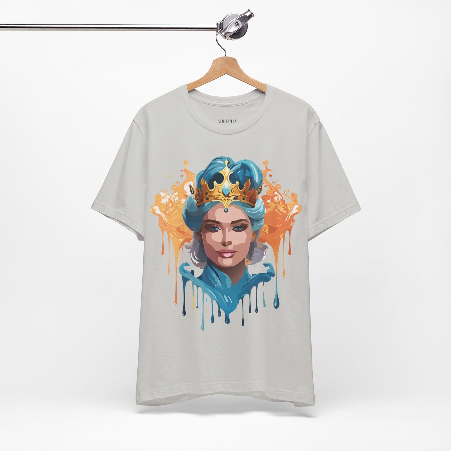 Queen Woman Portrait Graphic Unisex 100 Cotton Vintage Artwork Tee 17