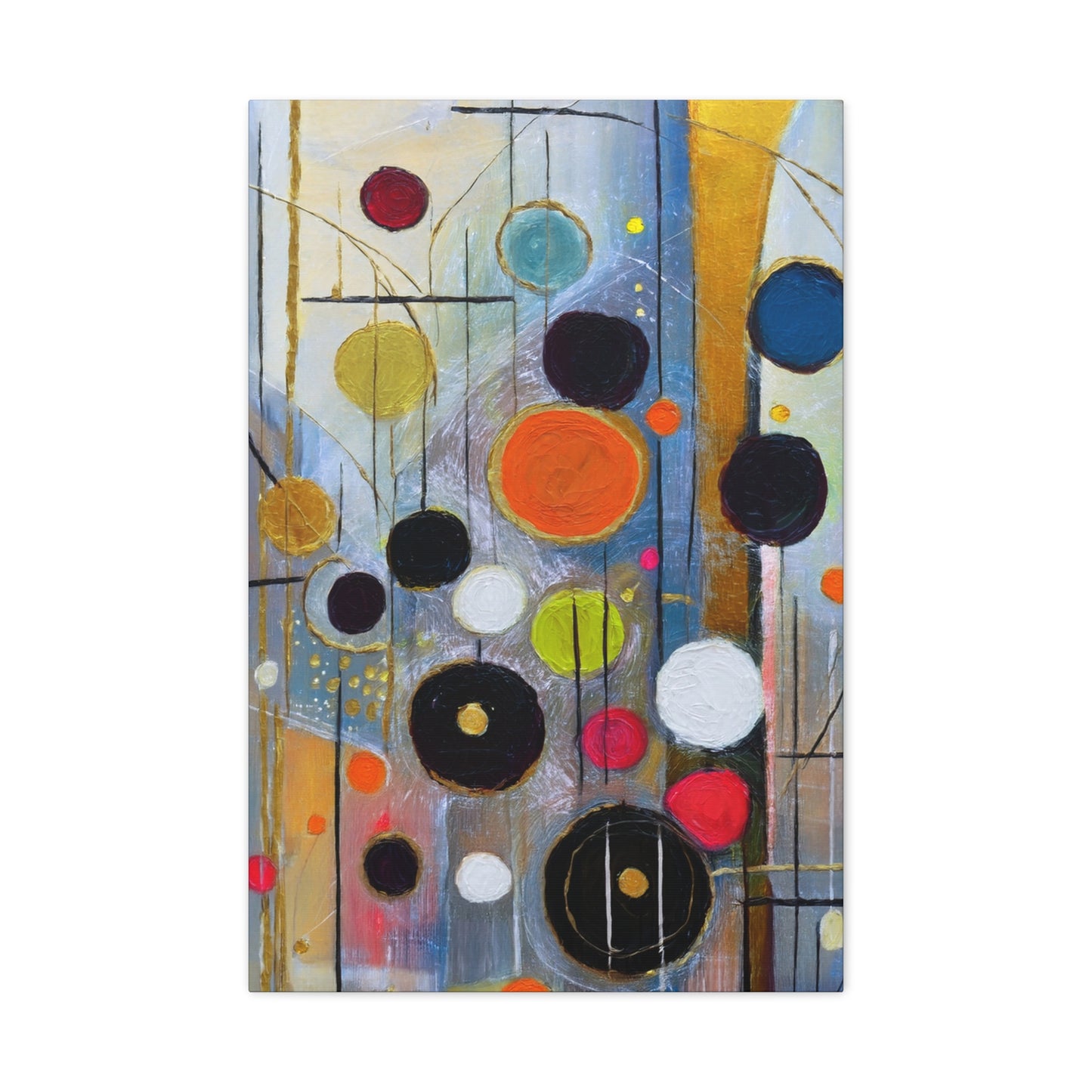 Abstract Oil Painting Print Canvas 20x24,20x30,24x30 24x32,24x36,30x40 32x48,36x48,40x60 Pine-Wood Inner Frame ABS-108