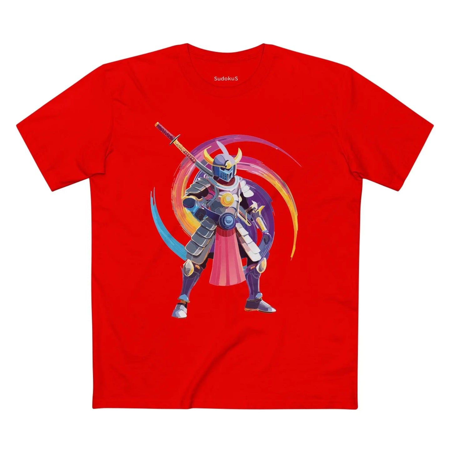Samurai Graphic Unisex 100 Cotton Staple Tee 35