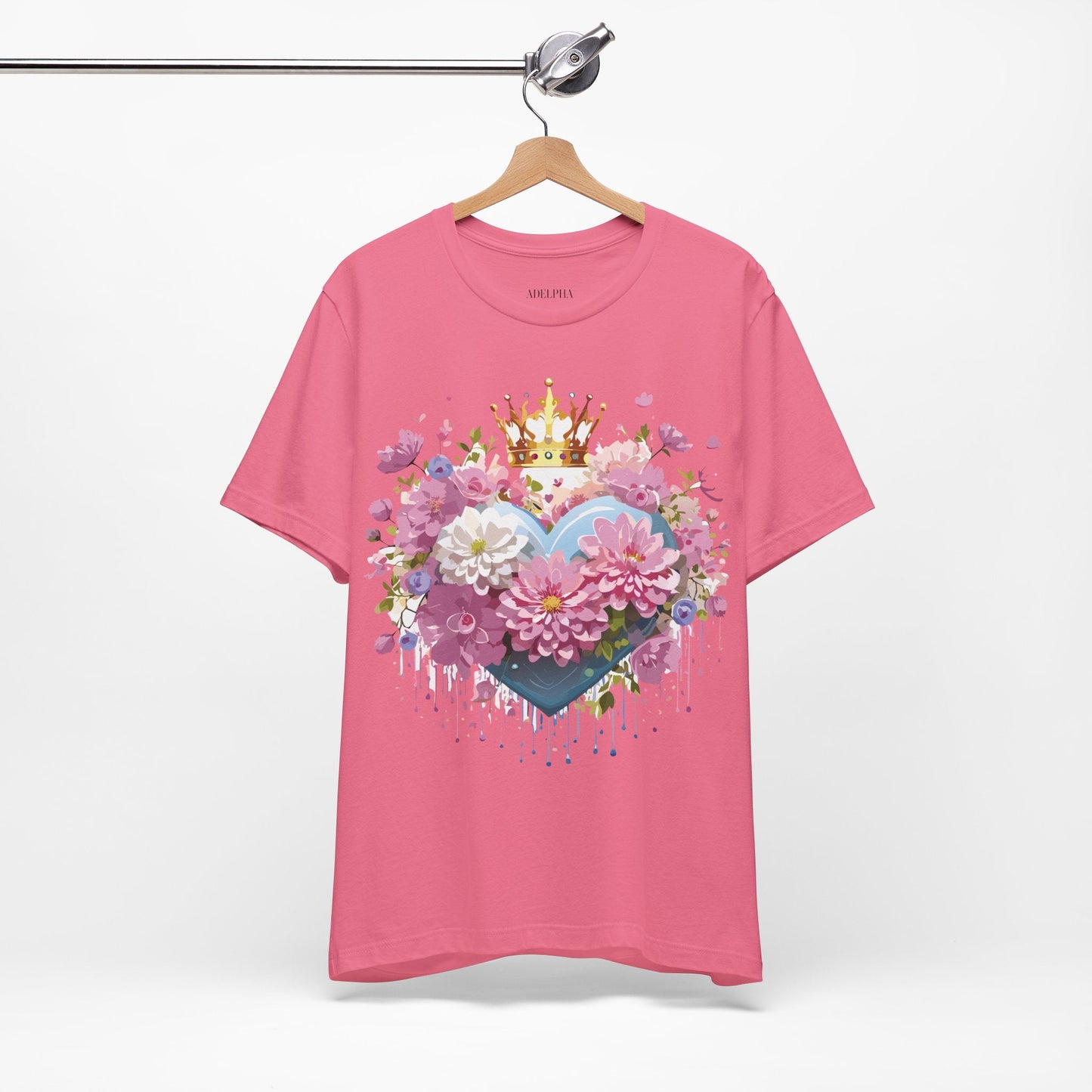 Valentine Shirts Unisex Graphic T Shirt From Adelpha Vintage Inspired Artwork Short Sleeve Tee