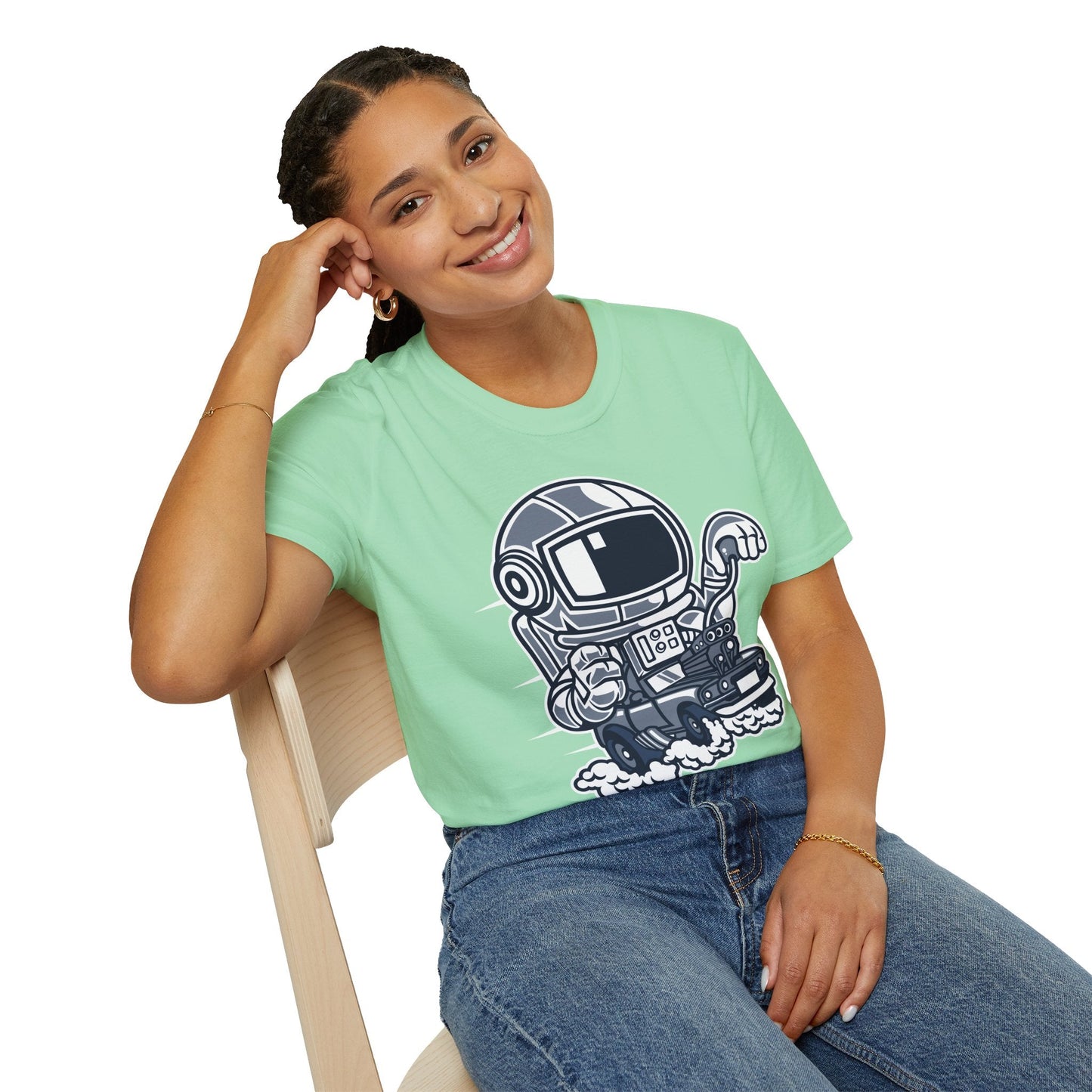 Cartoon T Shirt Animation T Shirt Funny Tee Unisex Softstyle 64000 Gildan 100 Percent Cotton