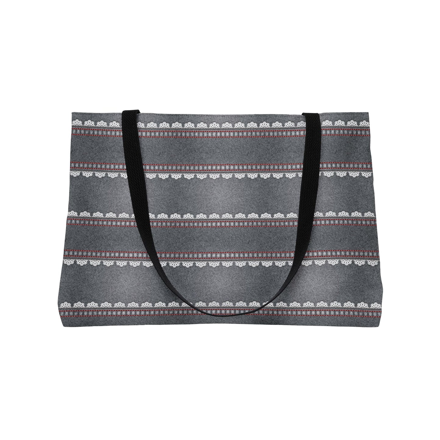 Denim Print Yoga Bag High-Quality 100% Spun Polyester 24x13 Canvas Gym Bag 22