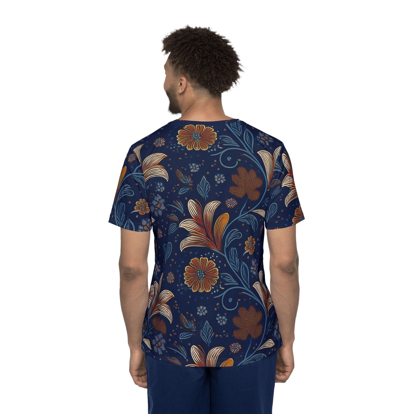 Unisex Floral Shirt, Floral Tee Shirt, Floral T-Shirt, T Shirt with Flowers 20