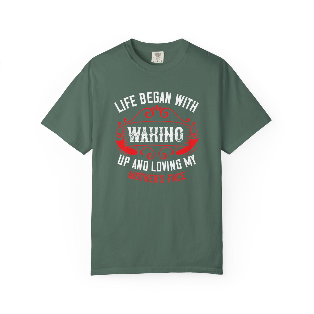 Mom T-shirt Mother Day Mama Tee Unisex Comfort Colors Garment-Dyed Cotton h77