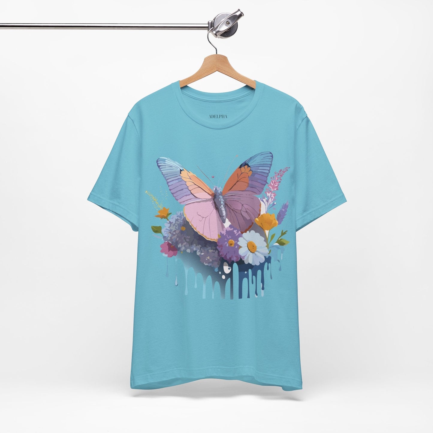 Butterfly Graphic Tee Unisex Vintage Inspired Artwork Adelpha