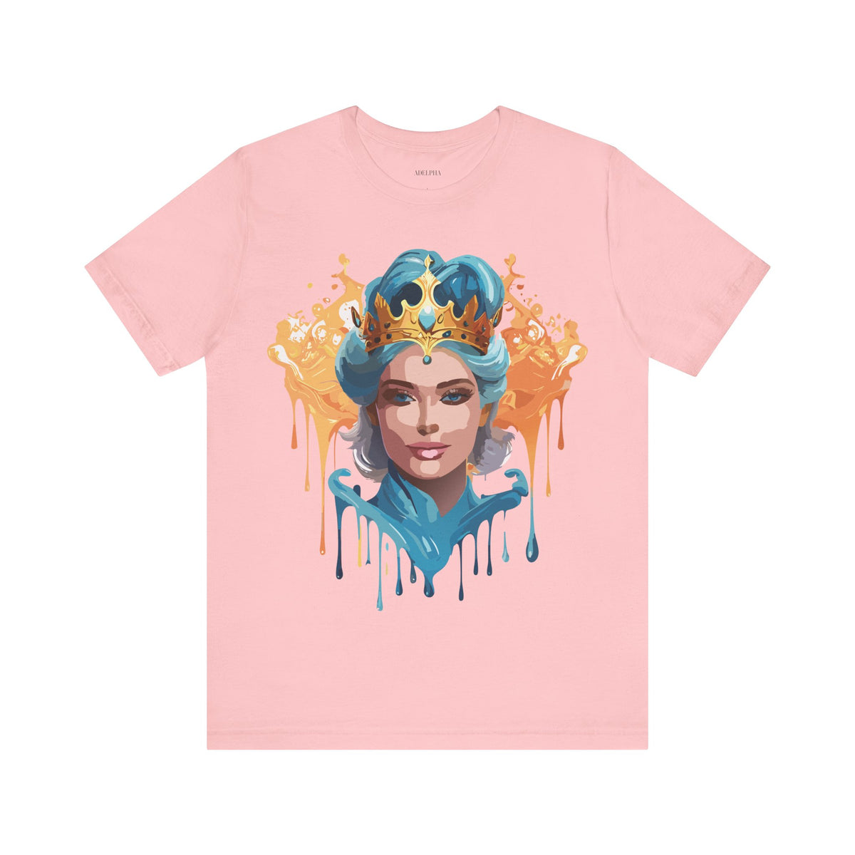 Queen Graphic Unisex Cotton Bella+Canvas Tee with Art Design m190
