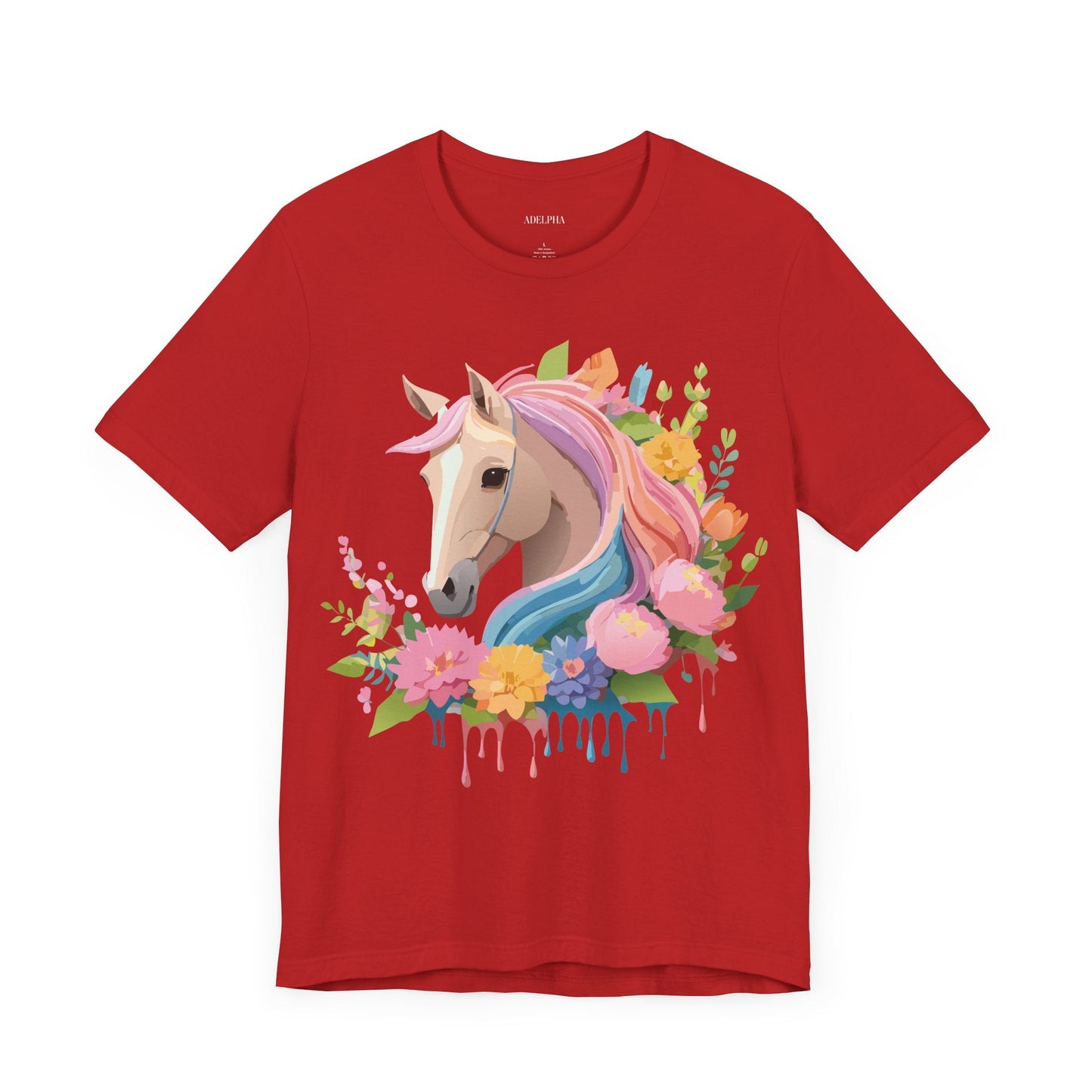 Horse Graphic Unisex 100 Cotton Vintage Animal Art T-Shirt 2