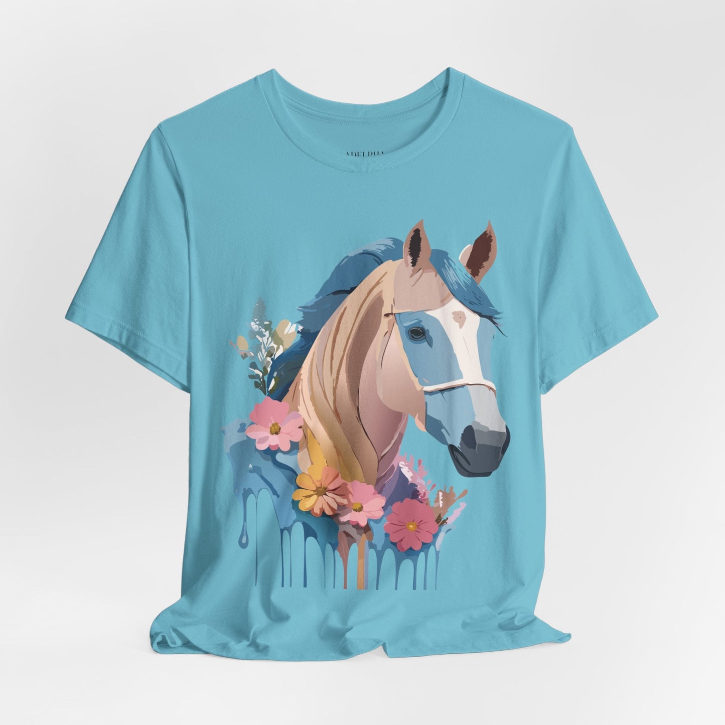 Horse Graphic Unisex 100 Cotton Vintage Animal Art T-Shirt 13