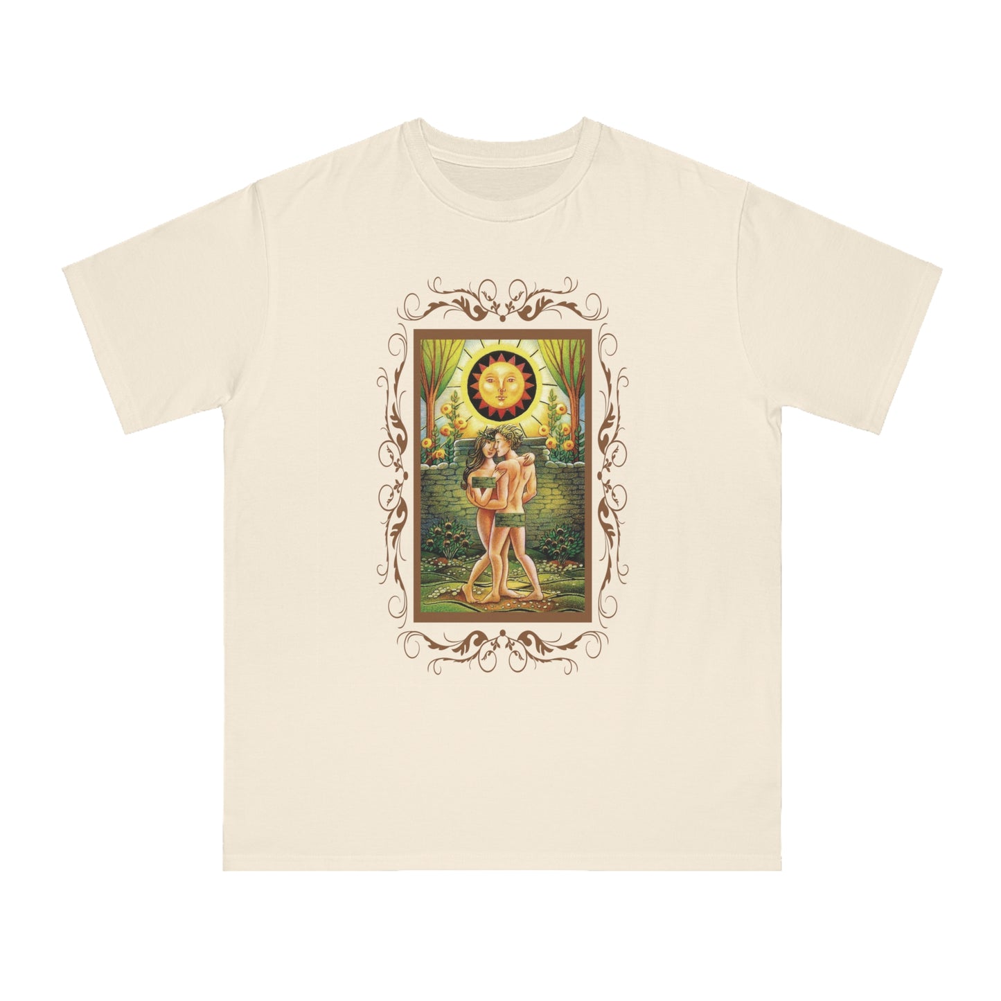 Camiseta unisex de algodón orgánico con cartas del tarot