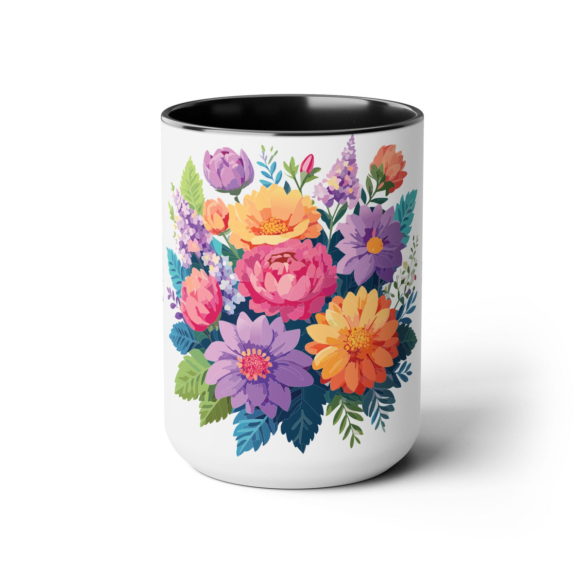 Floral Mug, Floral Cup