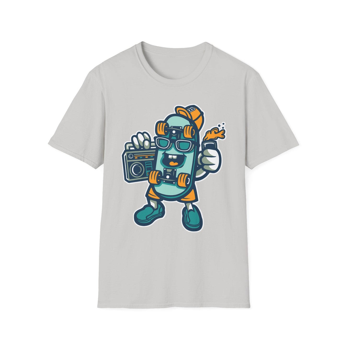 Cartoon Animation T Shirt Unisex Funny Tee Gildan Softstyle 64000 Ring Spun Cotton