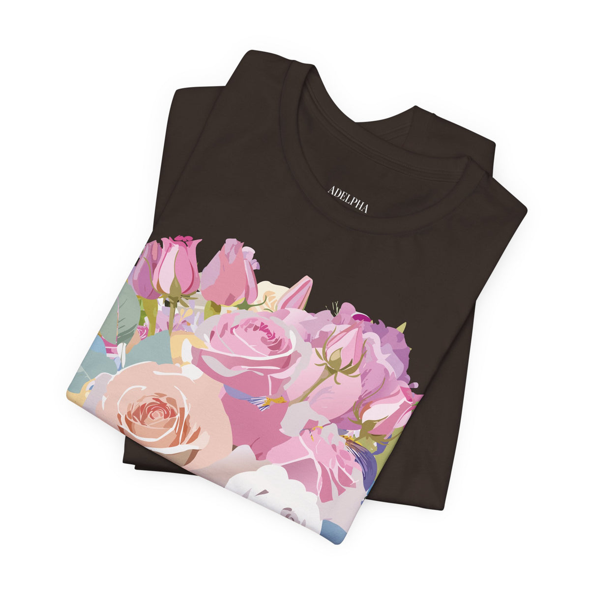 Floral Graphic Tee Shirt - Bella+Canvas Unisex 100 Cotton 11