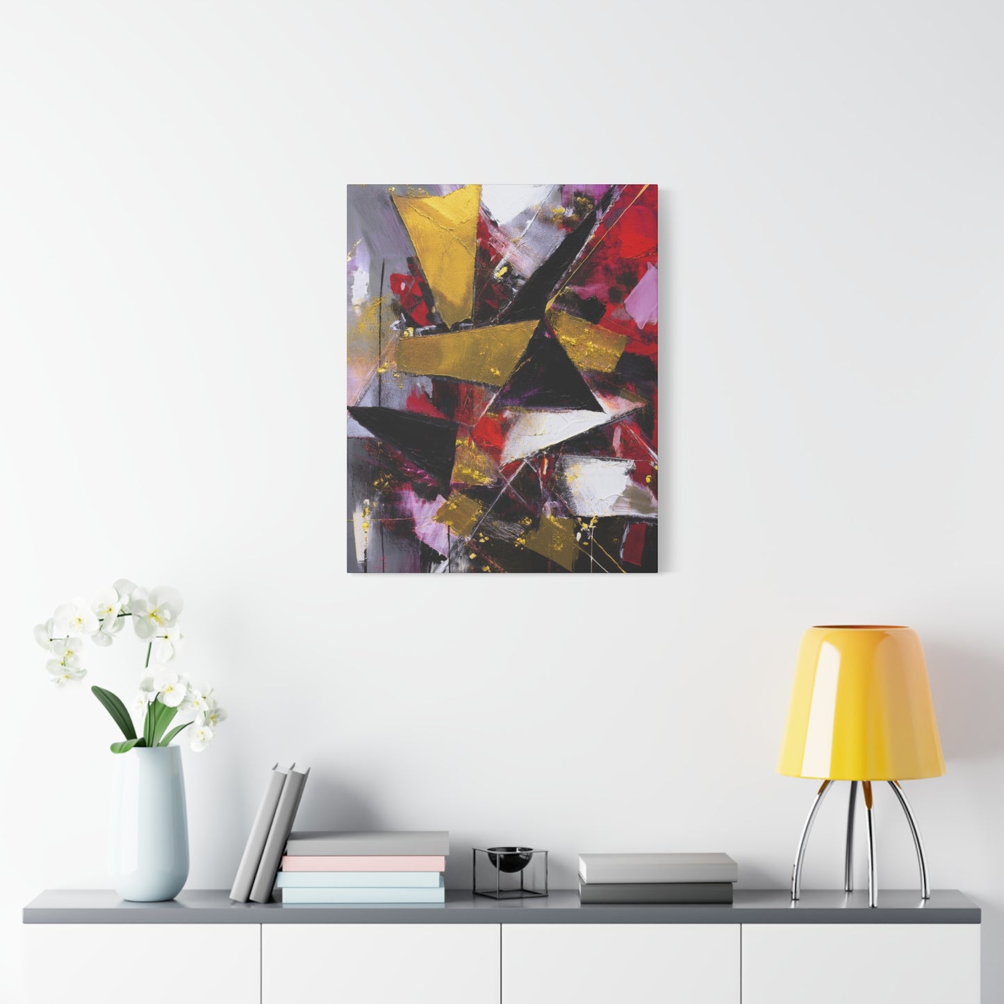 Abstract Oil Painting Print Canvas 20x24,20x30,24x30 24x32,24x36,30x40 32x48,36x48,40x60 Pine-Wood Inner Frame ABS-192